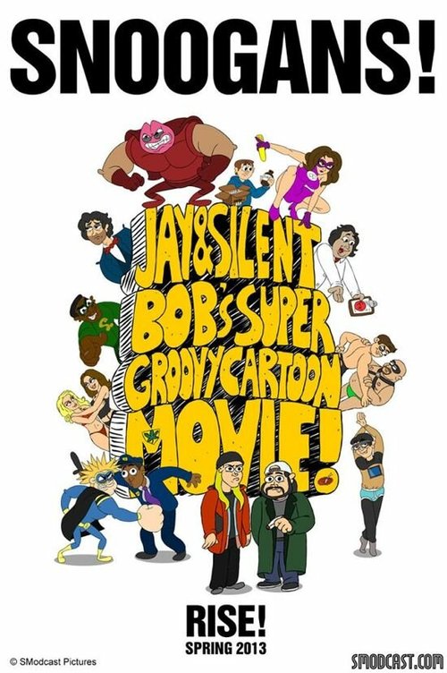 Смотреть фильм Супер-пупер мультфильм от Джея и Молчаливого Боба / Jay and Silent Bob's Super Groovy Cartoon Movie (2013) онлайн в хорошем качестве HDRip