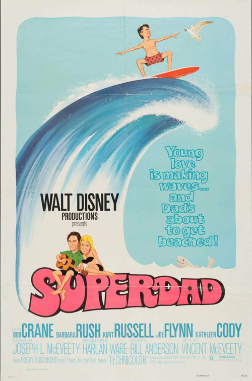 Смотреть фильм Суперпапа / Superdad (1973) онлайн в хорошем качестве SATRip