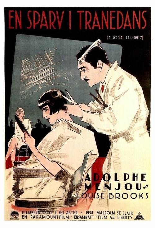 Смотреть фильм Светская львица / A Social Celebrity (1926) онлайн в хорошем качестве SATRip