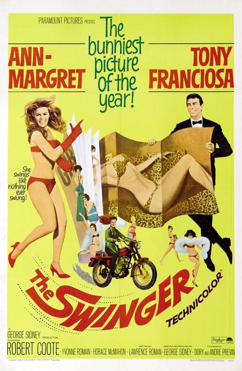 Смотреть фильм Свингер / The Swinger (1966) онлайн в хорошем качестве SATRip