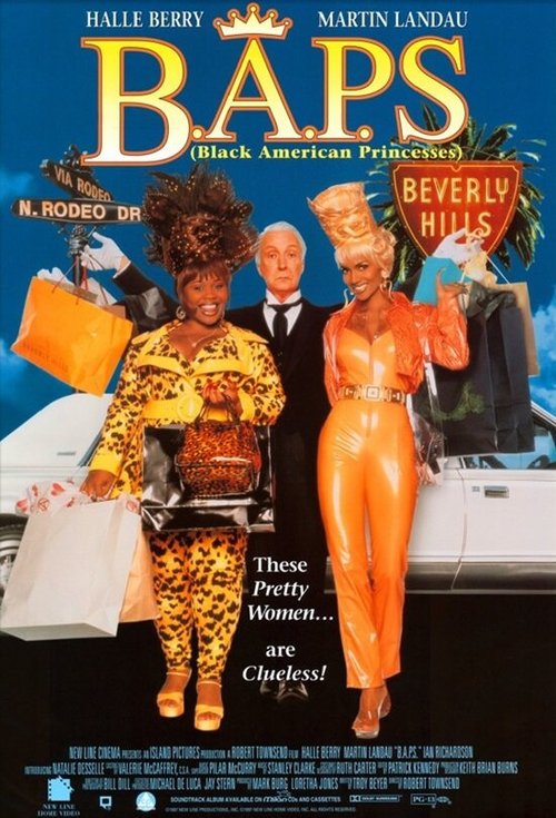 Смотреть фильм Темнокожие американские принцессы / B*A*P*S (1997) онлайн в хорошем качестве HDRip