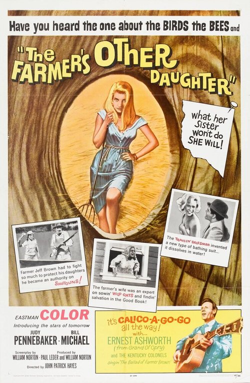 Смотреть фильм The Farmer's Other Daughter (1965) онлайн в хорошем качестве SATRip