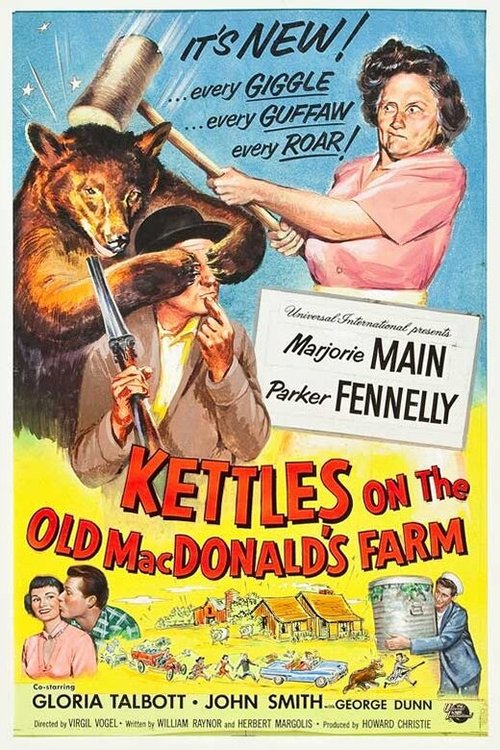 Смотреть фильм The Kettles on Old MacDonald's Farm (1957) онлайн в хорошем качестве SATRip