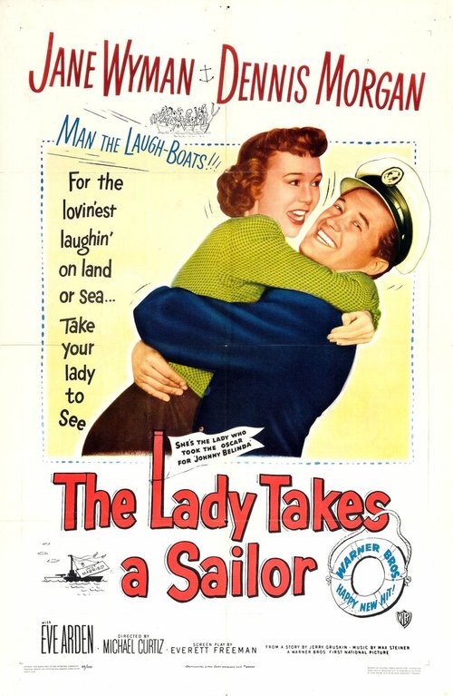 Смотреть фильм The Lady Takes a Sailor (1949) онлайн в хорошем качестве SATRip