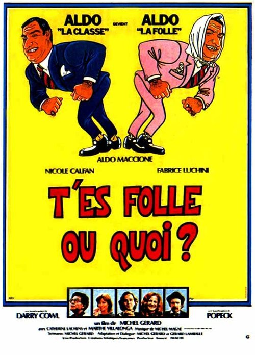 Смотреть фильм Ты сумасшедшая или что? / T'es folle ou quoi? (1982) онлайн в хорошем качестве SATRip