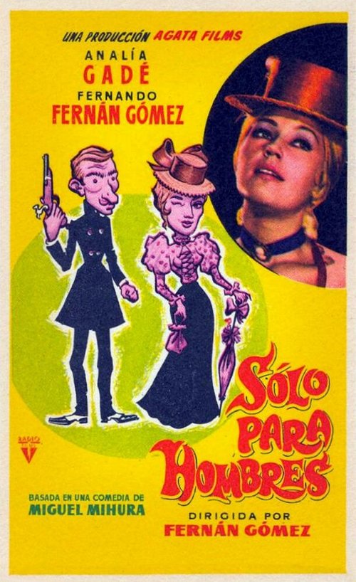 Смотреть фильм Только для мужчин / Sólo para hombres (1960) онлайн в хорошем качестве SATRip