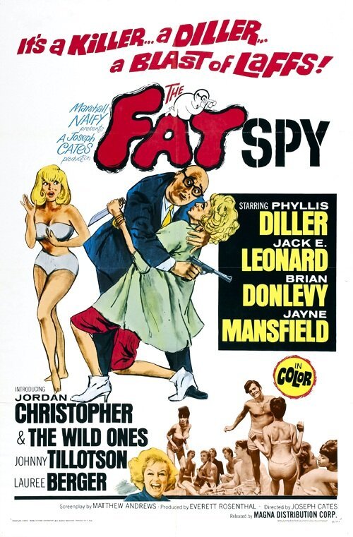 Смотреть фильм Толстый шпион / The Fat Spy (1966) онлайн в хорошем качестве SATRip