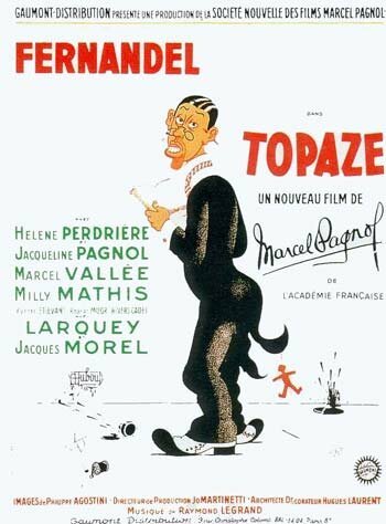 Смотреть фильм Топаз / Topaze (1951) онлайн в хорошем качестве SATRip