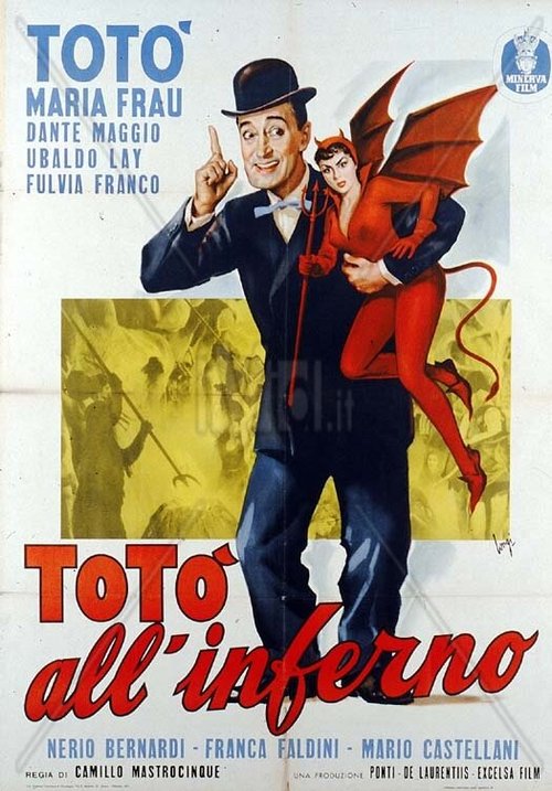 Смотреть фильм Тото из ада / Totò all'inferno (1955) онлайн в хорошем качестве SATRip