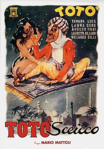 Смотреть фильм Тото шейх / Totò sceicco (1950) онлайн в хорошем качестве SATRip