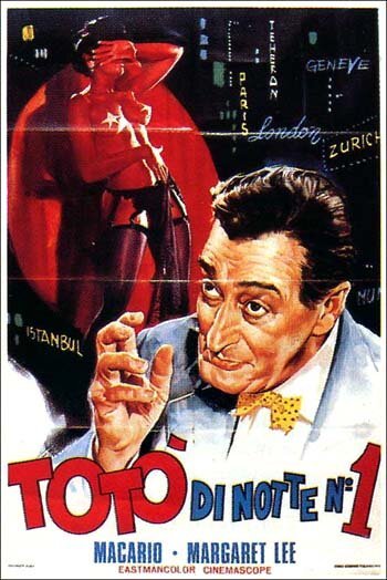 Смотреть фильм Тото в ночи / Totò di notte n. 1 (1962) онлайн в хорошем качестве SATRip