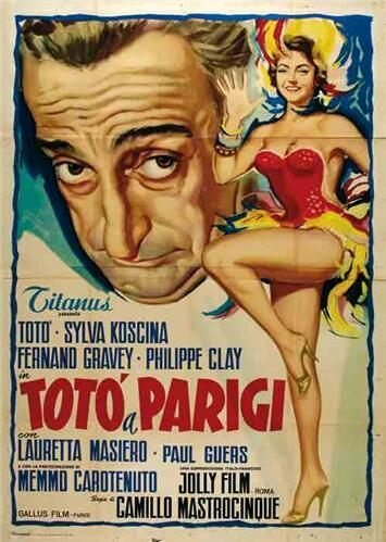 Смотреть фильм Тото в Париже / Totò a Parigi (1958) онлайн в хорошем качестве SATRip