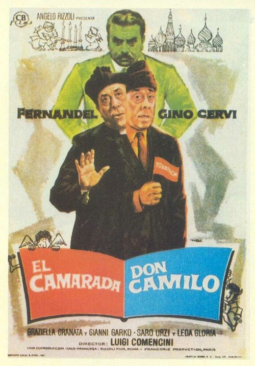 Смотреть фильм Товарищ Дон Камилло / Il compagno Don Camillo (1965) онлайн в хорошем качестве SATRip