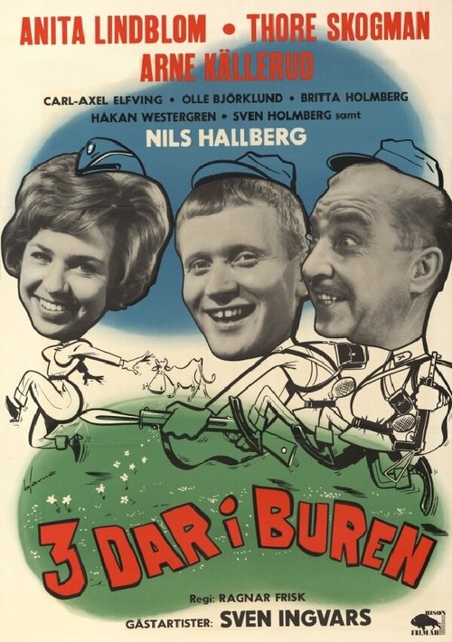 Смотреть фильм Tre dar i buren (1963) онлайн в хорошем качестве SATRip