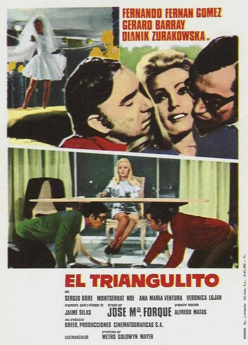 Смотреть фильм Треугольничек / El triangulito (1970) онлайн в хорошем качестве SATRip