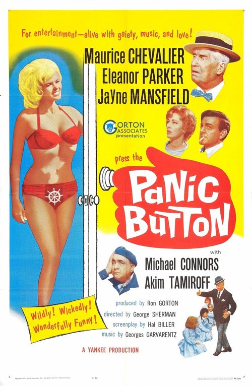 Смотреть фильм Тревожная кнопка / Panic Button (1964) онлайн в хорошем качестве SATRip
