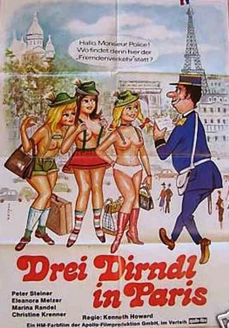Смотреть фильм Три девушки в Париже / Drei Dirndl in Paris (1981) онлайн в хорошем качестве SATRip