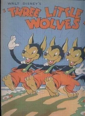 Смотреть фильм Три волчонка / Three Little Wolves (1936) онлайн 