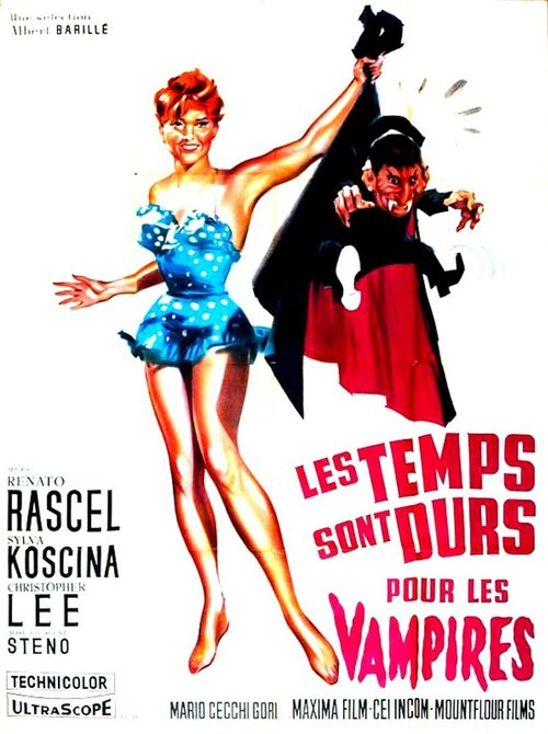 Смотреть фильм Трудные времена для Дракулы / Tempi duri per i vampiri (1959) онлайн в хорошем качестве SATRip