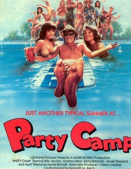 Смотреть фильм Тусовочный лагерь / Party Camp (1987) онлайн в хорошем качестве SATRip