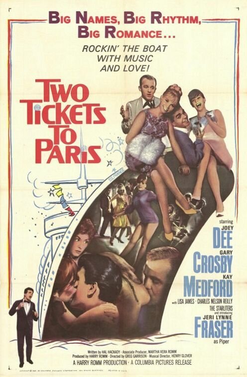 Смотреть фильм Two Tickets to Paris (1962) онлайн в хорошем качестве SATRip
