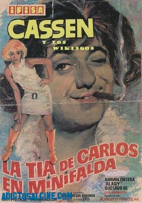 Смотреть фильм Тётка Чарлея в мини-юбке / La tía de Carlos en mini-falda (1967) онлайн в хорошем качестве SATRip