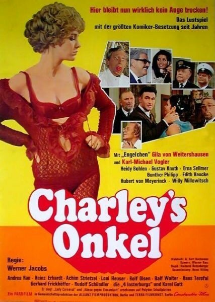 Смотреть фильм Тётка Чарлея / Charley's Onkel (1969) онлайн в хорошем качестве SATRip