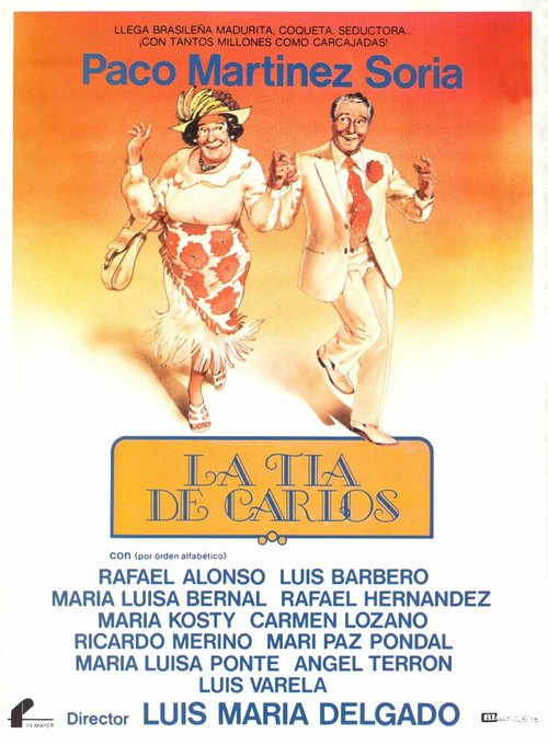 Смотреть фильм Тётка Чарлея / La tía de Carlos (1982) онлайн в хорошем качестве SATRip