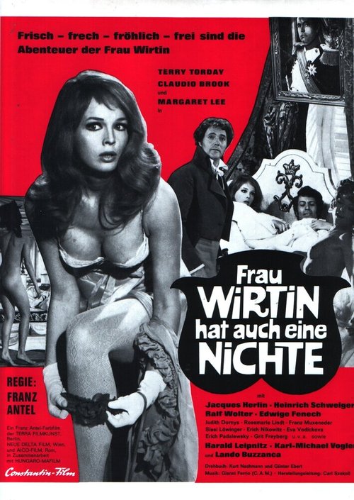Смотреть фильм У госпожи хозяйки есть племянница / Frau Wirtin hat auch eine Nichte (1969) онлайн в хорошем качестве SATRip
