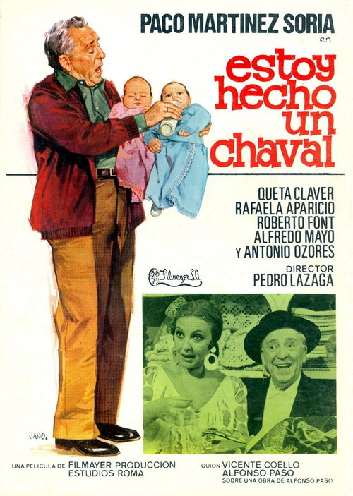 Смотреть фильм У меня будет ребенок / Estoy hecho un chaval (1977) онлайн в хорошем качестве SATRip
