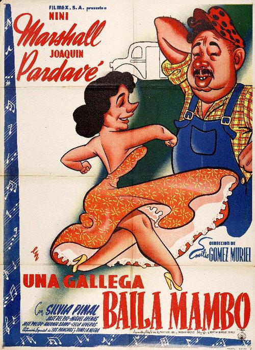 Смотреть фильм Una gallega baila mambo (1951) онлайн 