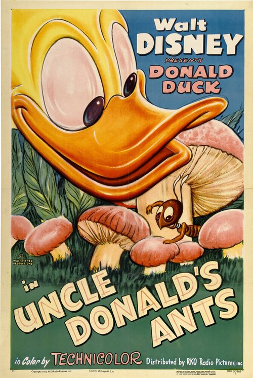 Смотреть фильм Uncle Donald's Ants (1952) онлайн 