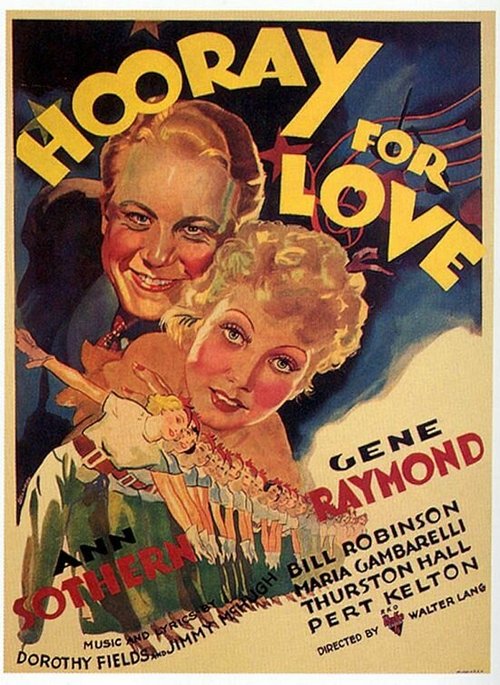 Смотреть фильм Ура любви / Hooray for Love (1935) онлайн в хорошем качестве SATRip