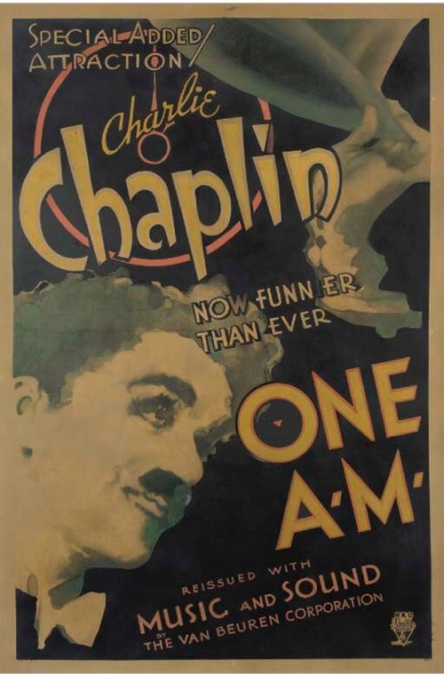 Смотреть фильм В час ночи / One A.M. (1916) онлайн в хорошем качестве SATRip