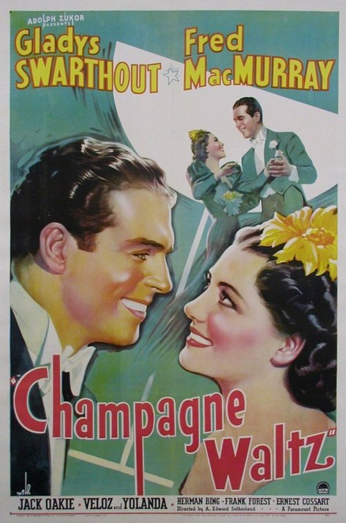 Смотреть фильм Вальс шампанского / Champagne Waltz (1937) онлайн в хорошем качестве SATRip