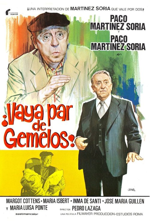 Смотреть фильм ¡Vaya par de gemelos! (1978) онлайн в хорошем качестве SATRip