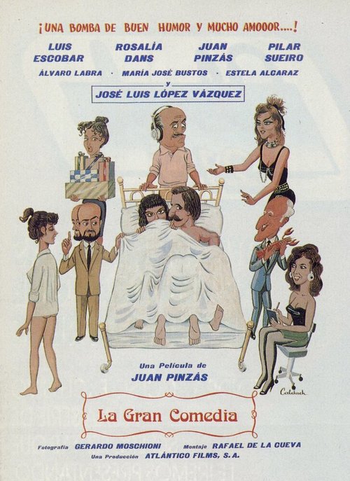 Смотреть фильм Великая комедия / La gran comedia (1988) онлайн в хорошем качестве SATRip
