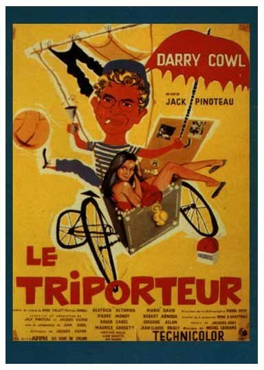 Смотреть фильм Велосипед / Le triporteur (1957) онлайн в хорошем качестве SATRip