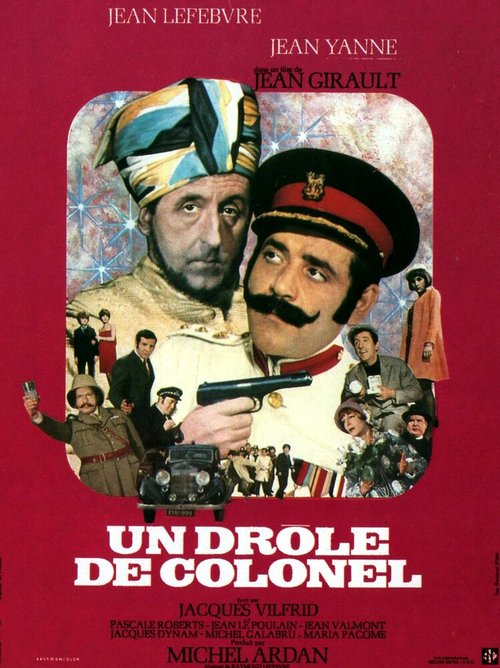 Смотреть фильм Веселый полковник / Un drôle de colonel (1968) онлайн в хорошем качестве SATRip