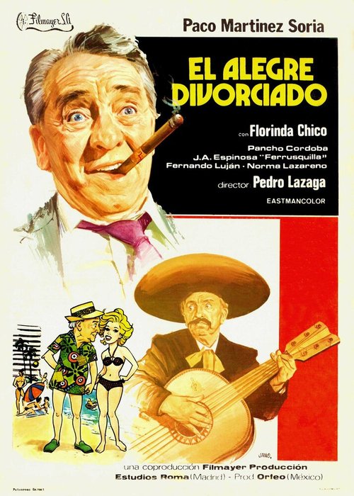 Смотреть фильм Весёлый разведённый / El alegre divorciado (1976) онлайн в хорошем качестве SATRip