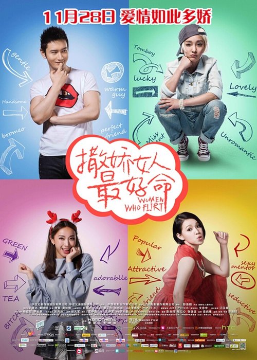 Смотреть фильм Везёт девчонкам, которые умеют флиртовать / Sa jiao nu ren zui hao ming (2014) онлайн в хорошем качестве HDRip