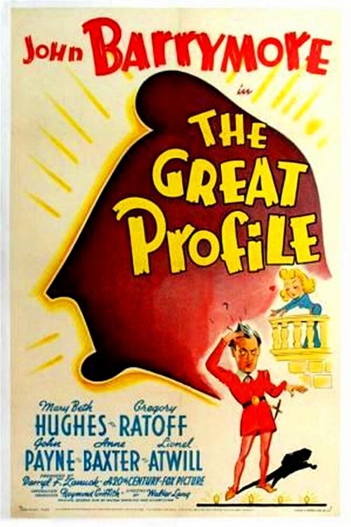 Смотреть фильм Выдающийся профиль / The Great Profile (1940) онлайн в хорошем качестве SATRip