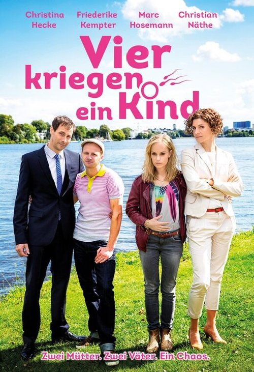 Смотреть фильм Vier kriegen ein Kind (2014) онлайн в хорошем качестве HDRip