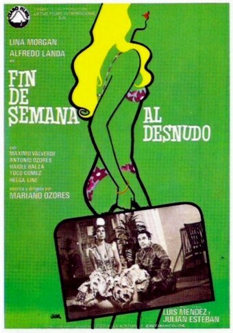 Смотреть фильм Выходные голышом / Fin de semana al desnudo (1974) онлайн в хорошем качестве SATRip