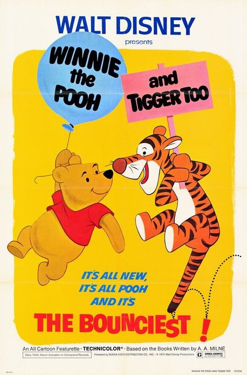 Смотреть фильм Винни Пух и Тигра тоже / Winnie the Pooh and Tigger Too (1974) онлайн в хорошем качестве SATRip