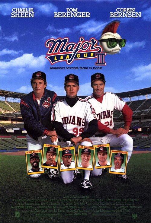 Смотреть фильм Высшая лига 2 / Major League II (1994) онлайн в хорошем качестве HDRip