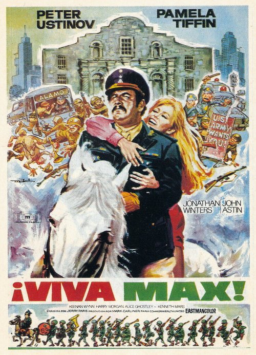 Смотреть фильм Вива, Макс! / Viva Max (1969) онлайн в хорошем качестве SATRip