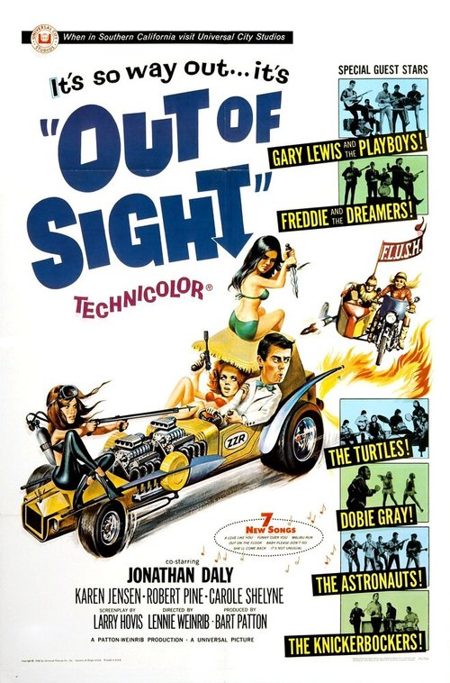 Смотреть фильм Вне поля зрения / Out of Sight (1966) онлайн в хорошем качестве SATRip