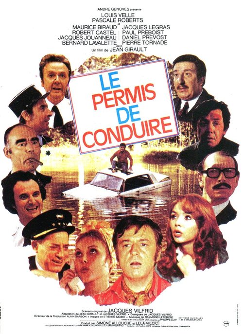 Смотреть фильм Водительские права / Le permis de conduire (1974) онлайн в хорошем качестве SATRip