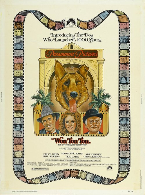 Смотреть фильм Вон Тон Тон — собака, которая спасла Голливуд / Won Ton Ton: The Dog Who Saved Hollywood (1976) онлайн в хорошем качестве SATRip